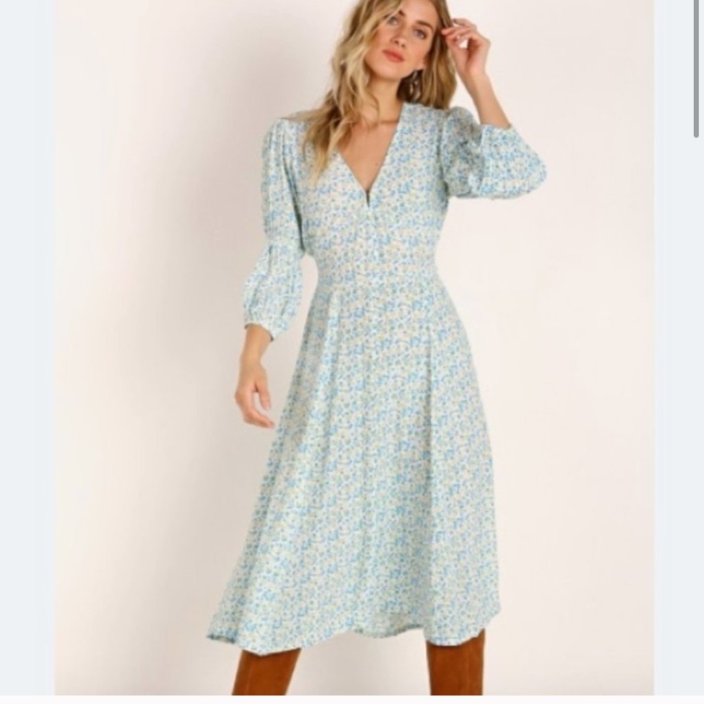 ISO “Faithfull the Brand Maud MIDI Dress”